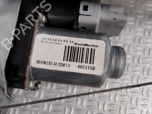 Used Front left window mechanism PEUGEOT 207 (WA_, WC_) 1.6 HDi (92 hp) 28713673