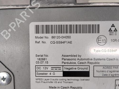 Used Radio TOYOTA AYGO (_B4_) 1.0 (KGB40) (69 hp) 28970365