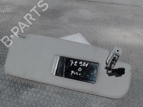 Used Right sun visor VW POLO IV (9N_, 9A_) 1.4 TDI (80 hp) 24075518