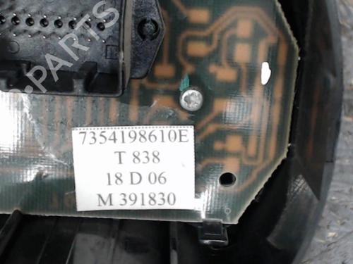 Used Warning switch Warning switch FIAT DOBLO Box Body/MPV (223_) 1.3 JTD 16V Multijet (84 hp) 24070287 24070287