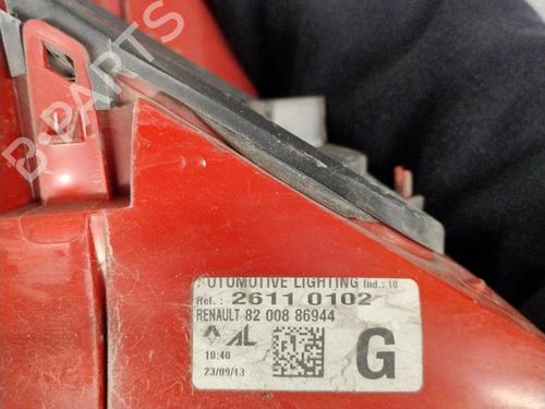 Used Left taillight RENAULT CLIO III (BR0/1, CR0/1) 1.5 dCi (75 hp) 28573114