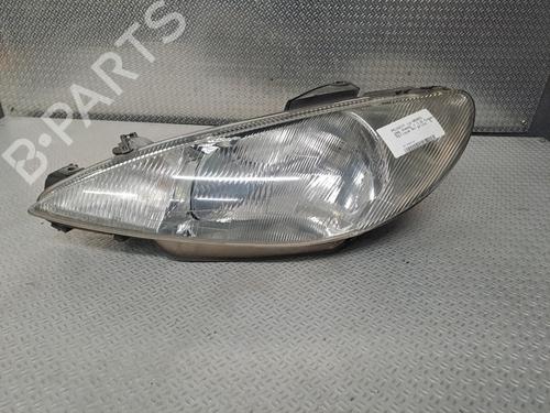 Venstre forlygte PEUGEOT 206 Hatchback (2A/C) 1.6 16V (109 hp) 24092642