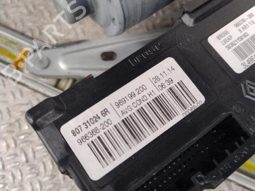 Front left window mechanism RENAULT MEGANE III Hatchback (BZ0/1_, B3_) 1.5 dCi (BZ09, BZ0D, BZ1W, BZ29, BZ14) | BP35796712C22 - Image 2