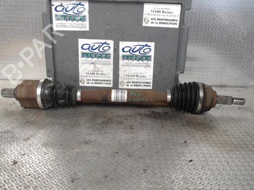 Left front driveshaft RENAULT MODUS / GRAND MODUS (F/JP0_) 1.6 (JP03, JP0B, JP0U, JP0Y, JP1G) | BP24071498M38 