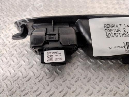 Used Left rear window switch RENAULT CAPTUR II (HF_) E-TECH 145 (HFMU) (143 hp) 28685261