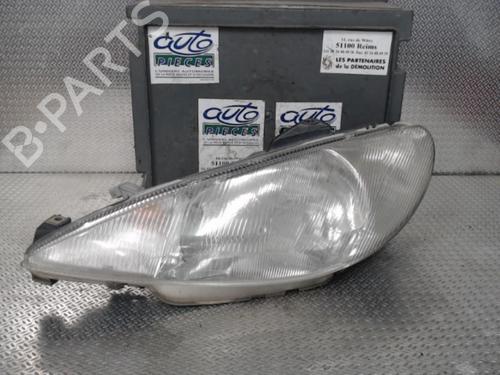 Used Left headlight Left headlight PEUGEOT 206 SW (2E/K) 1.4 HDi (68 hp) 24071630 24071630
