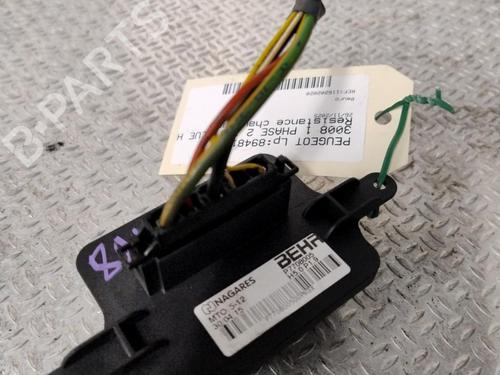Used Heater resistor Heater resistor PEUGEOT 3008 I MPV (0U_) 1.6 BlueHDi 120 (120 hp) 30892854 30892854