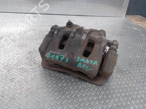 Used Left front brake caliper Left front brake caliper HYUNDAI SANTA FÉ II (CM) 2.2 CRDi GLS 4x4 (150 hp) 24075956 24075956