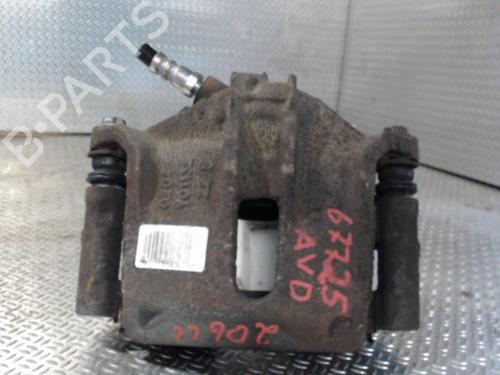 Højre bremsekaliber foran PEUGEOT 206 CC (2D) [2000-2008]  24073285