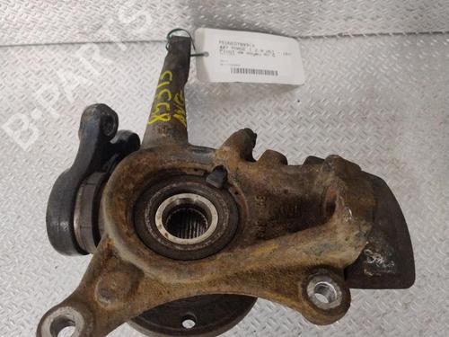 Used Left front steering knuckle Left front steering knuckle PEUGEOT 407 (6D_) 2.0 HDi 135 (6DRHRH, 6DRHRE, 6DRHRG, 6DRHRJ) (136 hp) 33031337 33031337