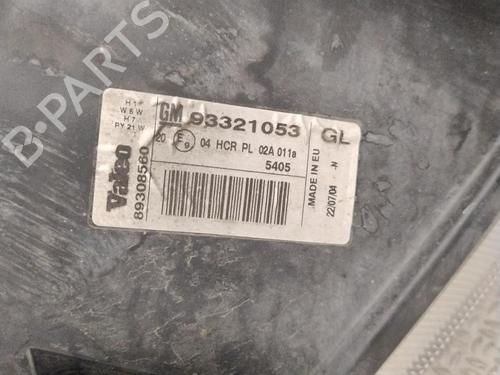 Right headlight OPEL MERIVA A MPV (X03) 1.6 16V (E75) | BP31077089C29