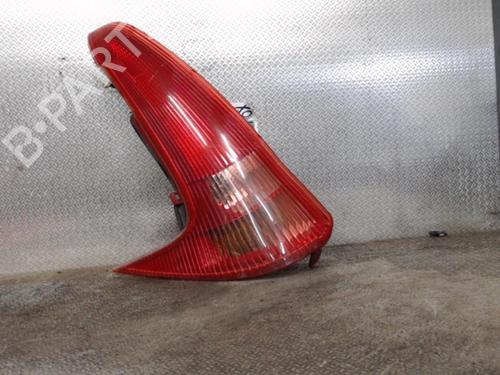 Used Left taillight PEUGEOT 206 SW (2E/K) 1.4 HDi (68 hp) 24084668