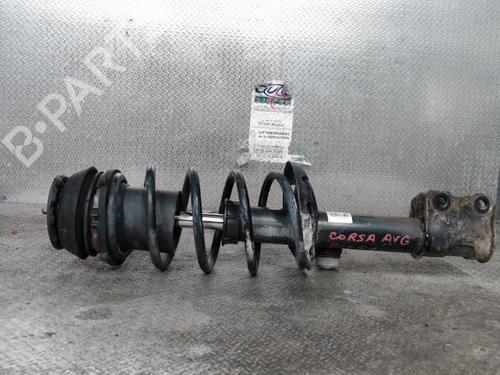 Venstre foran støtdemper OPEL CORSA C (X01) 1.2 (F08, F68) (75 hp) 24089014