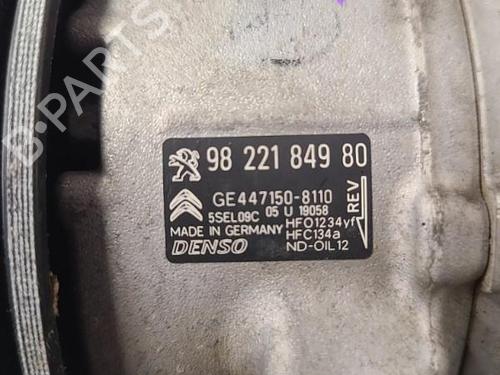 Used AC compressor AC compressor PEUGEOT 2008 I (CU_) 1.2 THP 110 / PureTech 110 (110 hp) 24100532 24100532