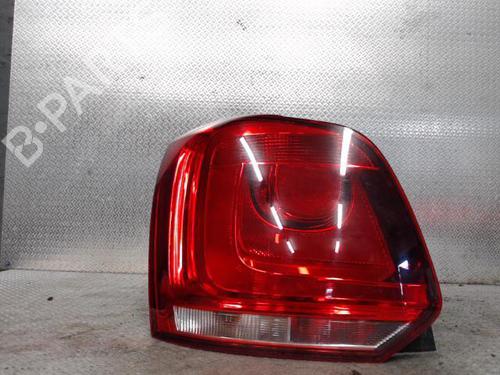 Used Left taillight VW POLO V (6R1, 6C1) 1.2 TDI (75 hp) 24095830