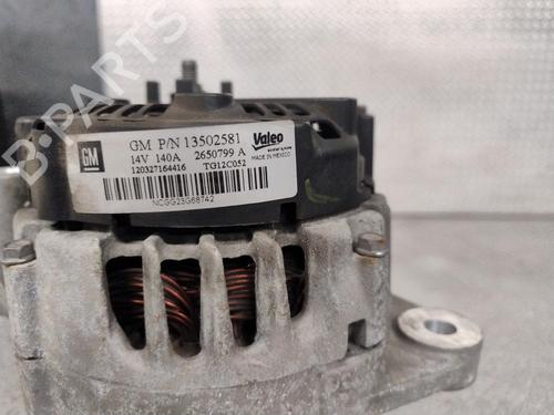 Alternator OPEL INSIGNIA A (G09) 2.0 CDTI (68) | BP36789572M7 - Image 5