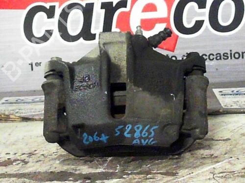 Used Left front brake caliper PEUGEOT 206+ (2L_, 2M_) 1.4 HDi eco 70 (68 hp) 24065282