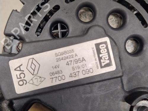 Used Alternator Alternator RENAULT CLIO II (BB_, CB_) 1.2 16V (BB05, BB0W, BB11, BB27, BB2T, BB2U, BB2V, CB05,... (75 hp) 31302134 31302134
