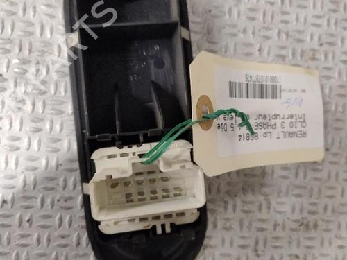 Used Left front window switch Left front window switch RENAULT CLIO III (BR0/1, CR0/1) 1.5 dCi (BR17, CR17) (86 hp) 27393807 27393807