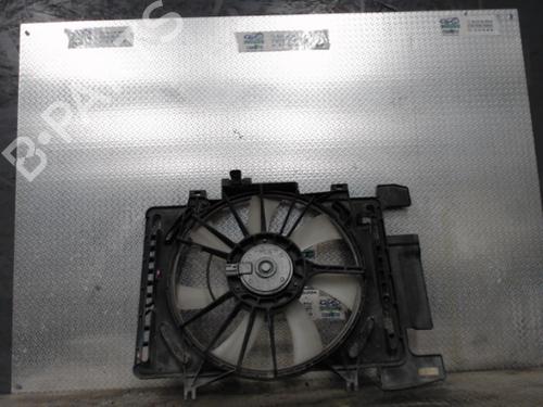 Used Radiator fan TOYOTA YARIS (_P9_) 1.4 D-4D (NLP90_, NLP90R) (90 hp) 24082240