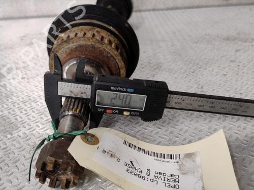 Used Left front driveshaft Left front driveshaft OPEL MERIVA A MPV (X03) 1.6 (E75) (105 hp) 26304332 26304332