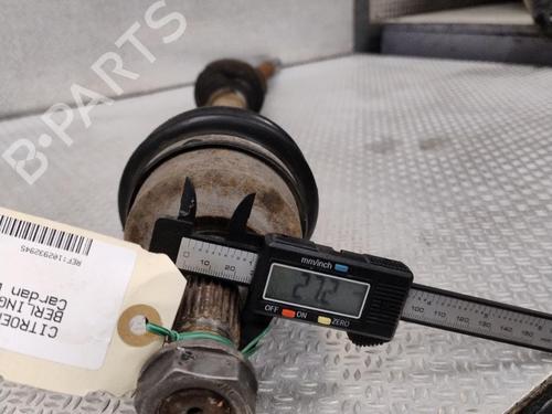 Used Right front driveshaft CITROËN BERLINGO MULTISPACE (B9) 1.6 HDi 75 16V (75 hp) 24706530