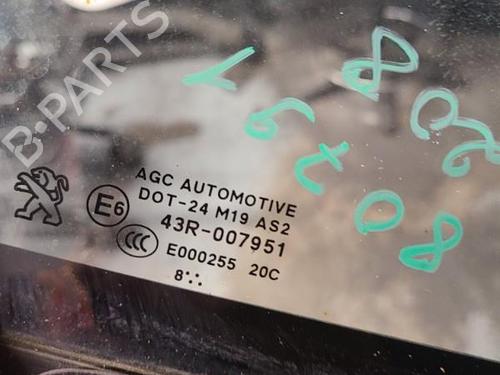 Used Front right door window PEUGEOT 208 I (CA_, CC_) 1.5 BlueHDI 100 (102 hp) 24099649
