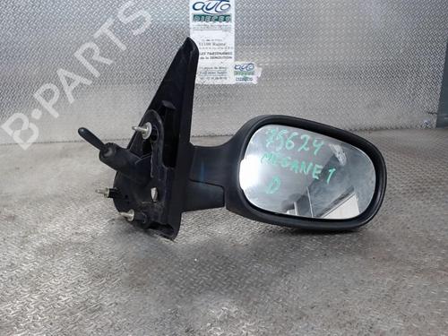 Used Right mirror RENAULT MEGANE I (BA0/1_) 1.4 16V (BA0D, BA1H, BA0W, BA10) (95 hp) 24078854