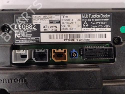 Radio RENAULT ZOE (BFM_) ZOE | BP25884147E6