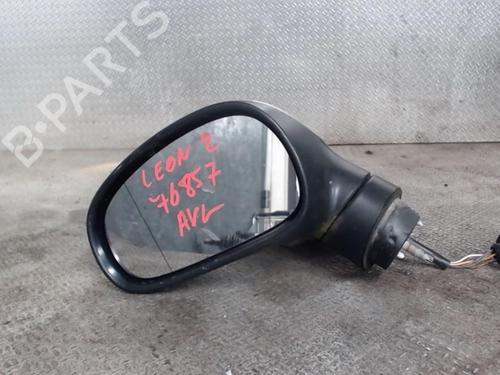 Used Left mirror SEAT LEON (1P1) 1.9 TDI (105 hp) 24081134