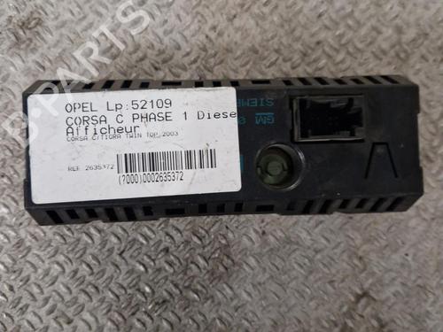 Used Display monitor Display monitor OPEL CORSA C (X01) 1.7 DI (F08, F68) (65 hp) 24062217 24062217