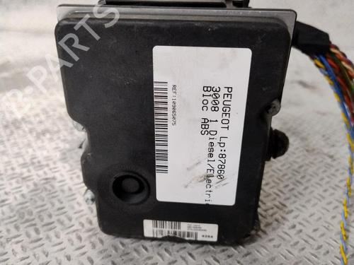 Used ABS pump ABS pump PEUGEOT 3008 I MPV (0U_) 2.0 HDi Hybrid4 (163 hp) 28087444 28087444