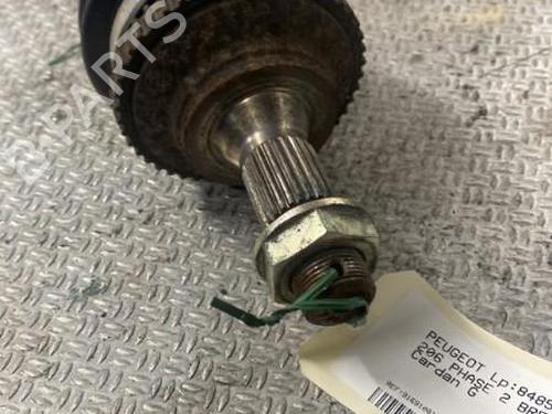 Used Left front driveshaft PEUGEOT 206 SW (2E/K) 1.6 16V (109 hp) 24100436