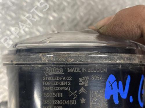 Used Left front fog light PEUGEOT 3008 II SUV (MC_, MR_, MJ_, M4_) 1.5 BlueHDi 130 (131 hp) 24101644