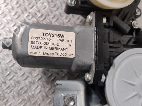 Used Front left window mechanism Front left window mechanism TOYOTA YARIS (_P9_) 1.4 D-4D (NLP90_, NLP90R) (90 hp) 32399492 32399492