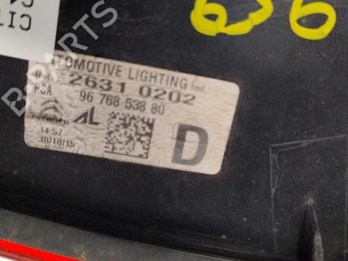 Right taillight CITROËN C4 Grand Picasso II (DA_, DE_) 1.2 THP 130 | BP25884141C35 