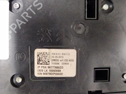Used Warning switch Warning switch PEUGEOT 308 II (LB_, LP_, LW_, LH_, L3_) 1.6 BlueHDi 120 (120 hp) 26534158 26534158