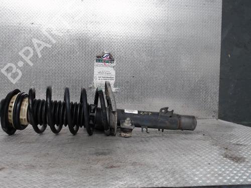 Used Right front shock absorber PEUGEOT 207 (WA_, WC_) 1.4 HDi (68 hp) 24095184