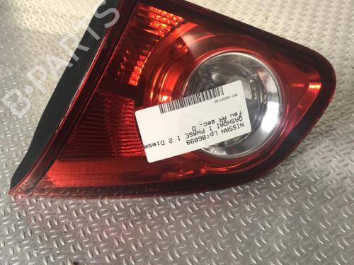 Used Right tailgate light NISSAN QASHQAI / QASHQAI +2 I (J10, NJ10, JJ10E) 2.0 dCi (150 hp) 24097952