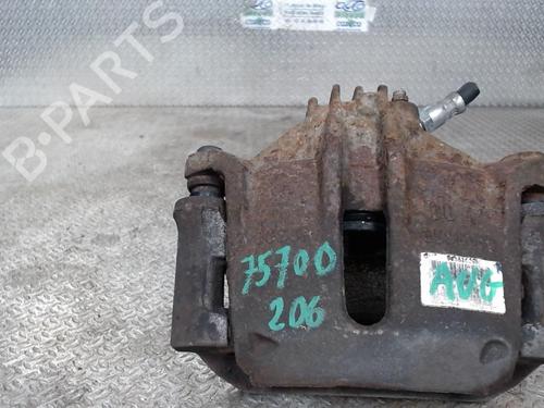 Used Left front brake caliper PEUGEOT 206 Hatchback (2A/C) 1.9 D (69 hp) 24079150