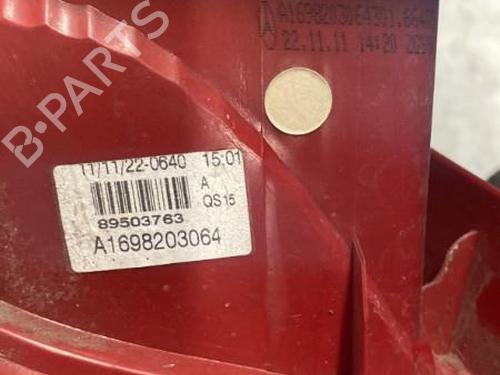 Used Right taillight MERCEDES-BENZ A-CLASS (W169) A 200 (169.033, 169.333) (136 hp) 24100191