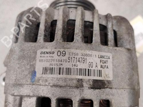 Used Alternator Alternator FIAT 500 (312_) 1.2 (312AXA1A) (69 hp) 28087812 28087812