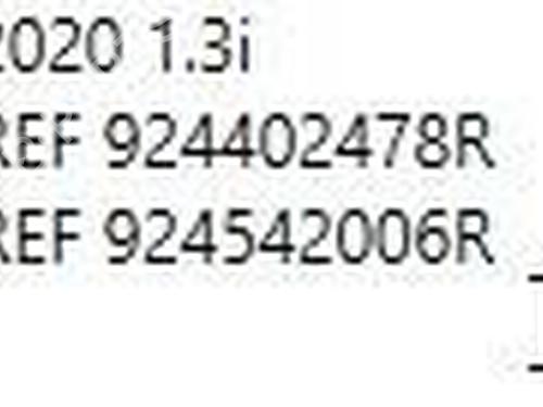 Used AC pipe AC pipe RENAULT CAPTUR II (HF_) TCe 130 (HFMF) (131 hp) 32075672 32075672