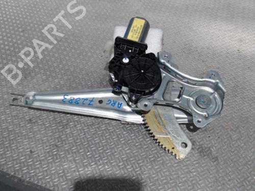 Rudehejsemekanisme venstre bagtil NISSAN NOTE (E12) 1.5 dCi (90 hp) 24075485