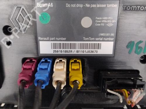 Display monitor RENAULT CLIO III Grandtour (KR0/1_) 1.5 dCi | BP27643850C48 