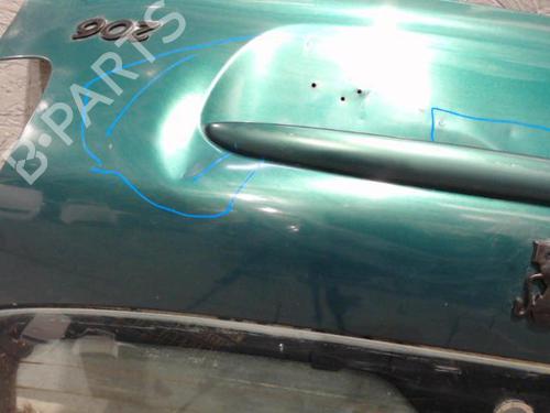 Used Tailgate PEUGEOT 206 Hatchback (2A/C) 1.1 i (60 hp) 24098763