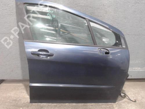 Used Right front door PEUGEOT 308 I (4A_, 4C_) 1.6 HDi (90 hp) 24093587