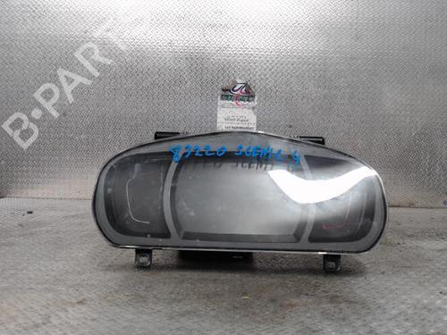 Used Instrument cluster RENAULT SCÉNIC IV (J9_) 1.5 dCi 110 Hybrid Assist (J9AE) (110 hp) 29344422