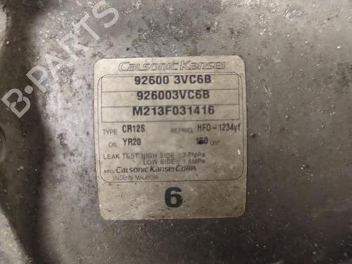 AC compressor NISSAN NOTE (E12) 1.5 dCi | BP30139318M34