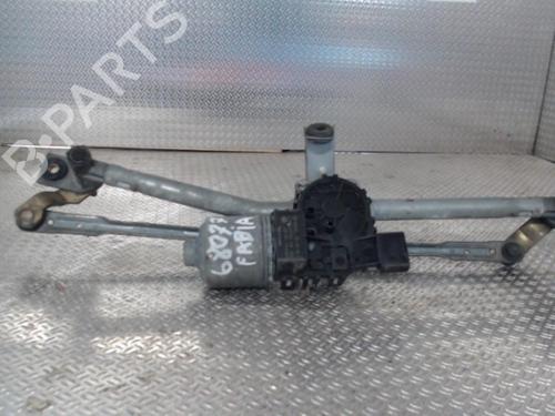 Used Front wiper motor SKODA FABIA I Saloon (6Y3) 1.9 TDI (100 hp) 24071718